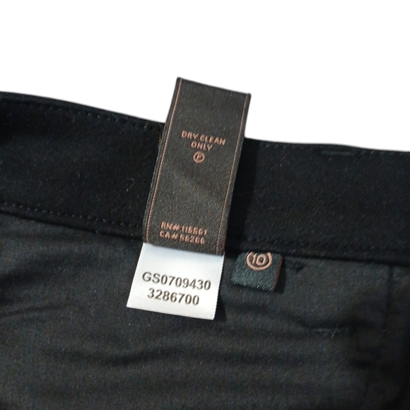 Jen 7 by 7 For All Mankind Soft Ankle Stretch Skinny Jeans Black Size 10 - Picture 7 of 10